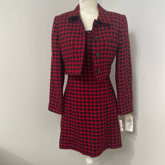 NWT Vintage Oleg Cassini dress and jacket combo - Picture 2 of 14